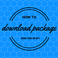 Download package using package manager