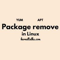 Linux package removal