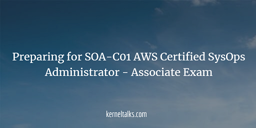 AWS Sysops Associate!