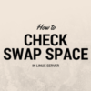 5 ways to check swap on Linux - Kernel Talks