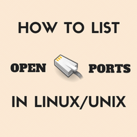 Open ports in Linux