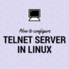 telnet server linux