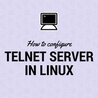 Linux telnet server