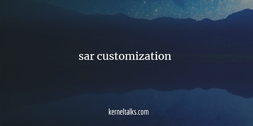 sar customization