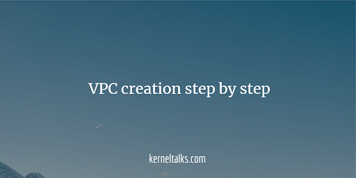 VPC creation