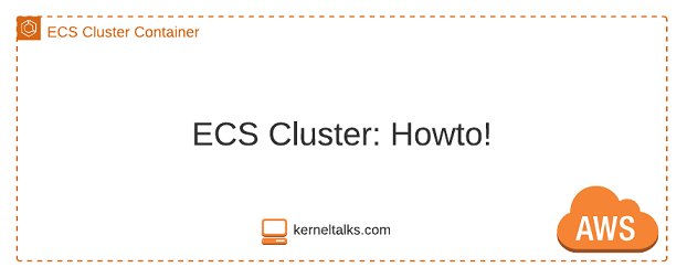 Create new ECS cluster