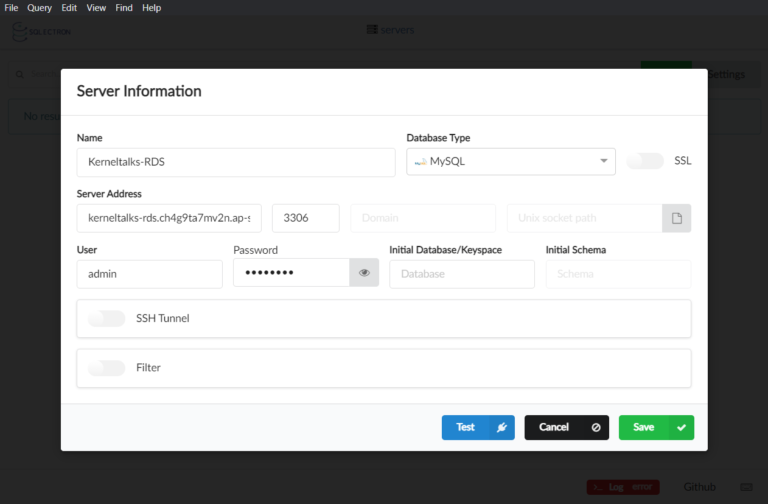 test database for sqlectron test database for sqlectron